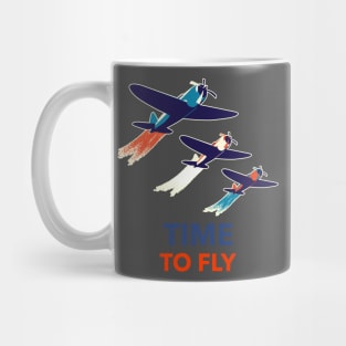 Time To Fly Pilot Design Mug